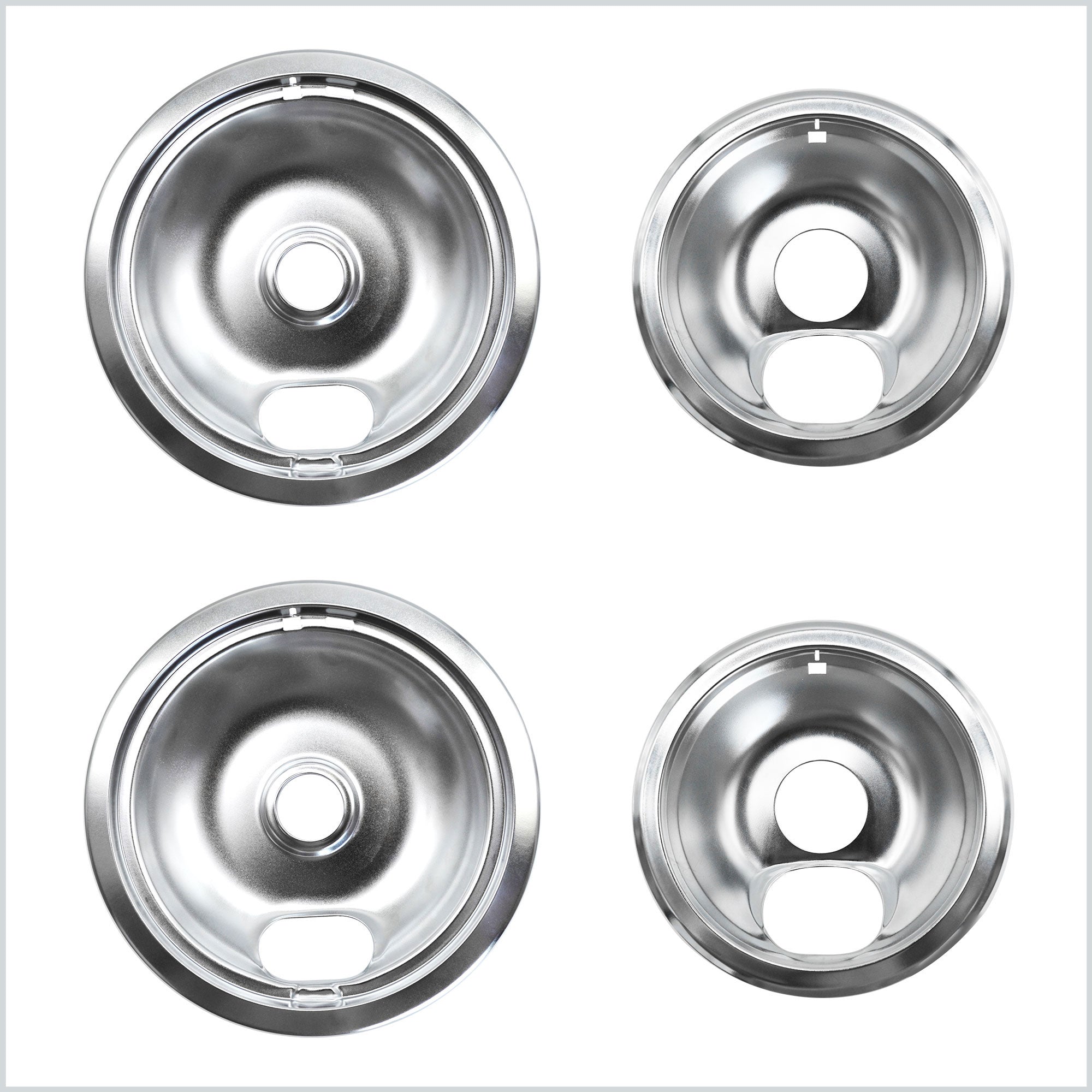 W10196405 W10196406 Electric Range Stove Drip Pans – GEI Store